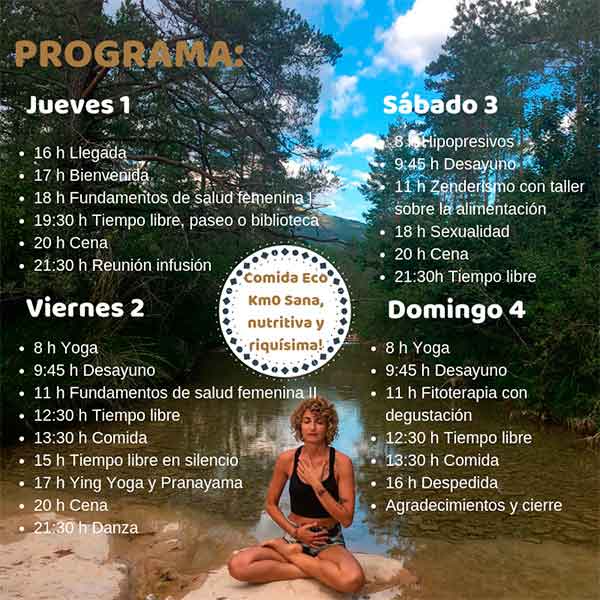 Programa Retiro Mujer y Salud